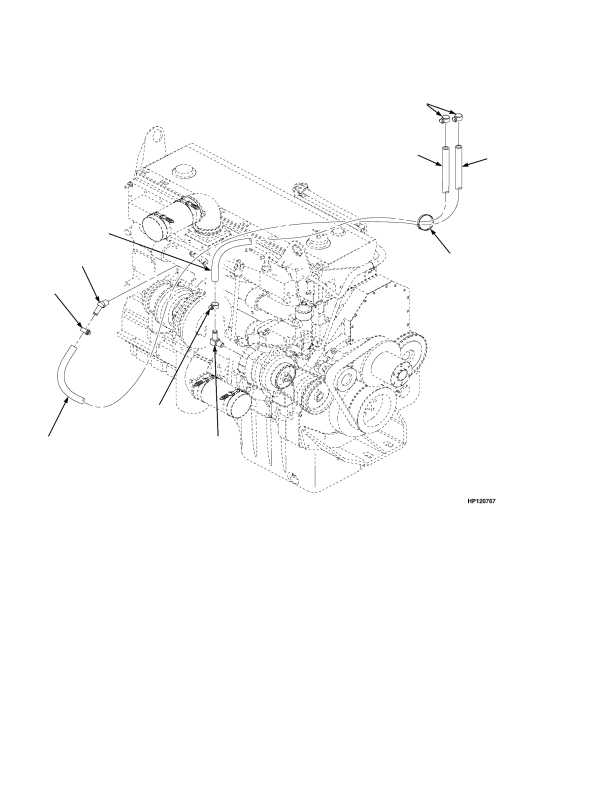 HEATER HOSE ARRANGEMENT