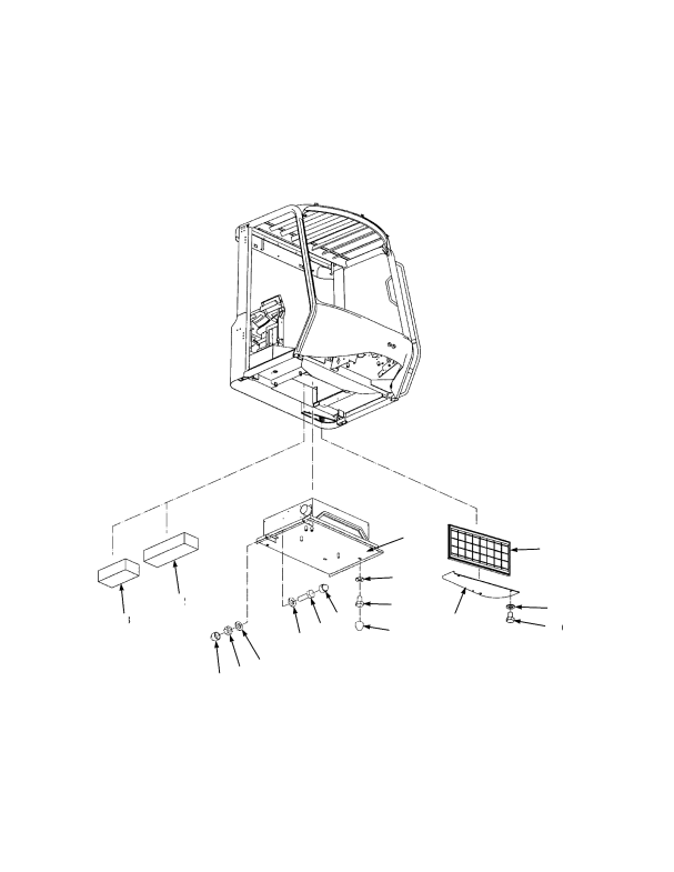 HEATER AND AIR CONDITIONER MOUNT