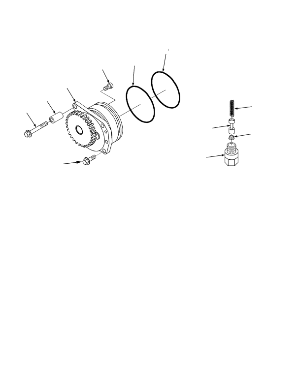 OIL PUMP AND ATTACHING PARTS