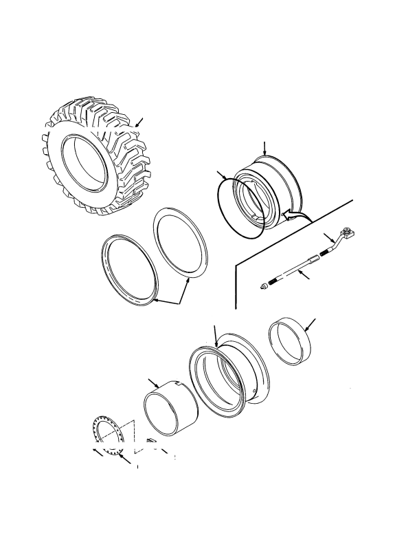 TIRES AND WHEELS DRIVE AND STEER