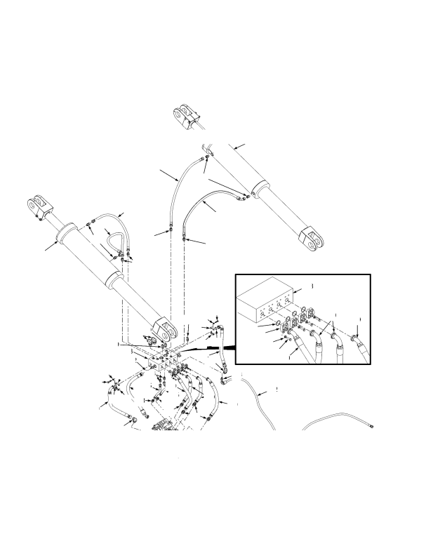HYDRAULIC SYSTEM LIFT AND TILT (11/2009 →)