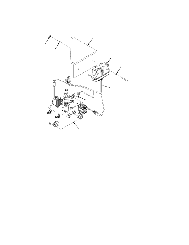 MAIN MANIFOLD AND ATTACHING PARTS (S/N F117E01724J→)