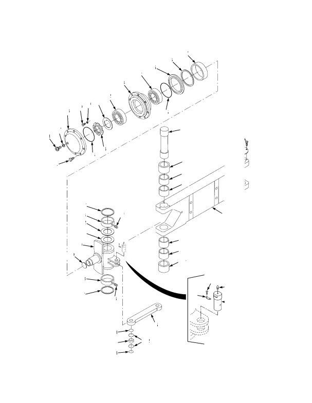 STEERING AXLE ASSEMBLY