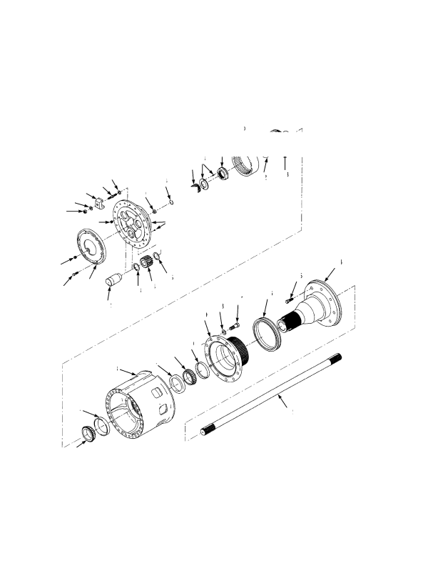 HUB AND SHAFT WET BRAKE ( → 10/2010)