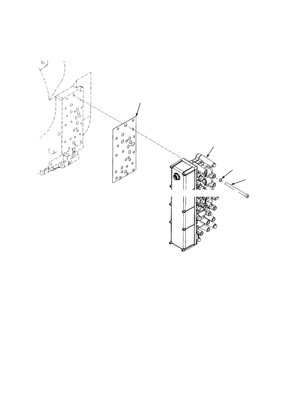 TRANSMISSION CONTROL VALVE MOUNTING