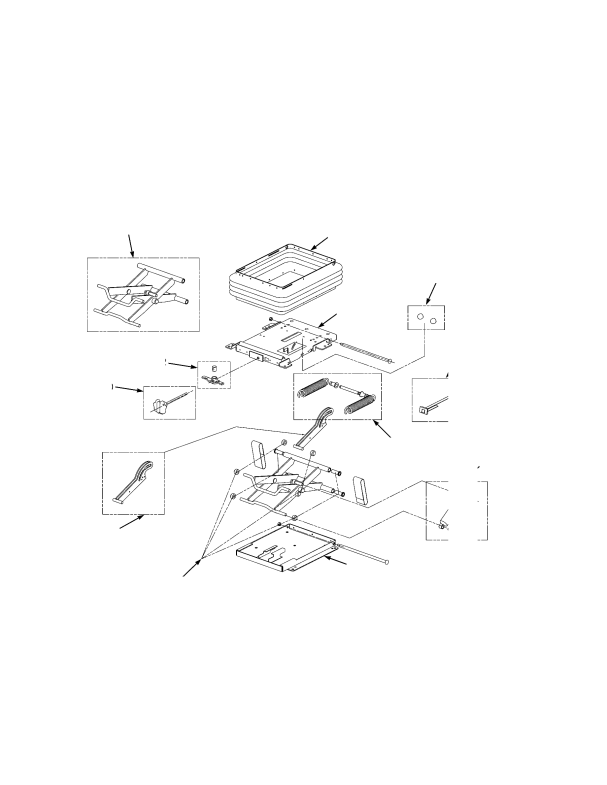 SEAT SUSPENSION ASSEMBLY MECHANICAL