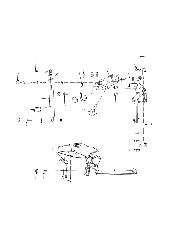 SEAT PIVOT ARM ASSEMBLY