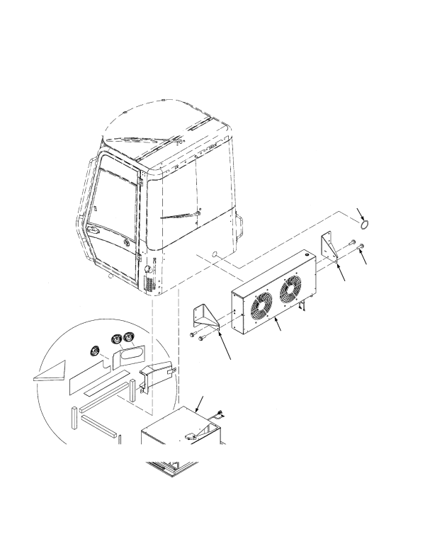 AIR CONDITIONER WITH TWO-FAN CONDENSER SYSTEM MCC