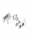 CONDENSER ASSEMBLY TWO-FAN SYSTEM MCC