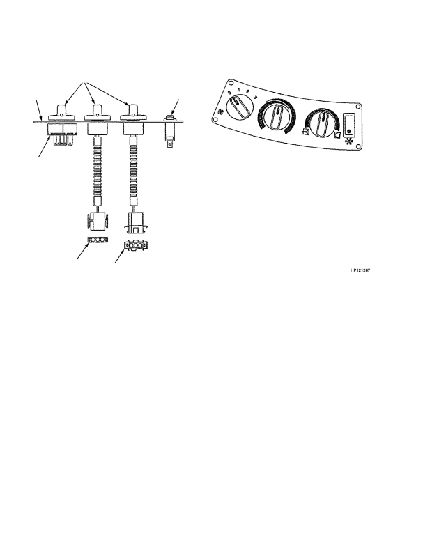 CONTROL PANEL ASSEMBLY WITH TWO-FAN CONDENSER SYSTEM MCC