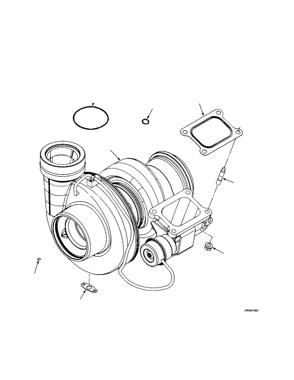 TURBOCHARGER (S/N F117E01647F→)
