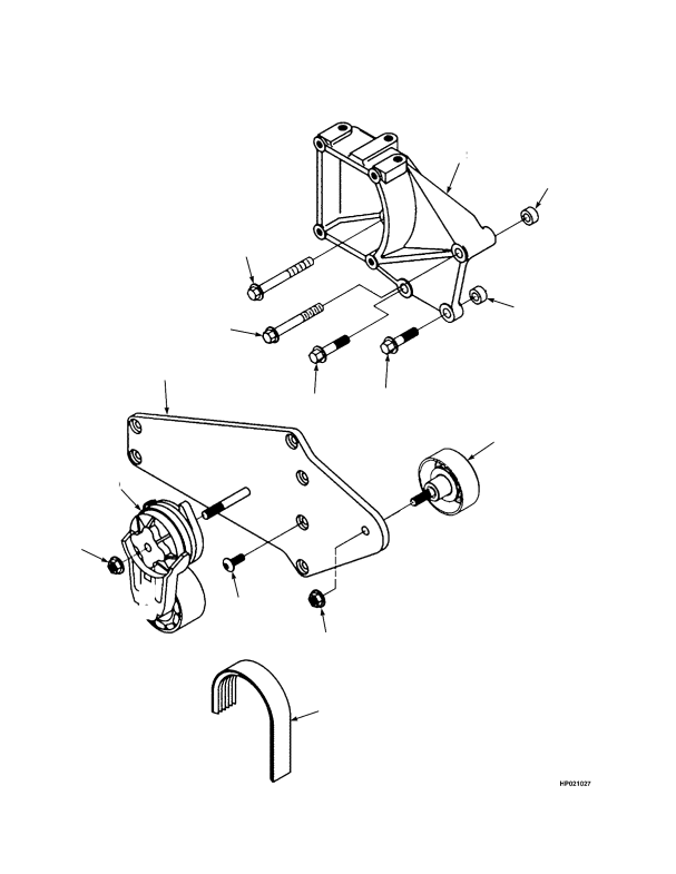 COMPRESSOR MOUNTING (S/N F117E01647F →)