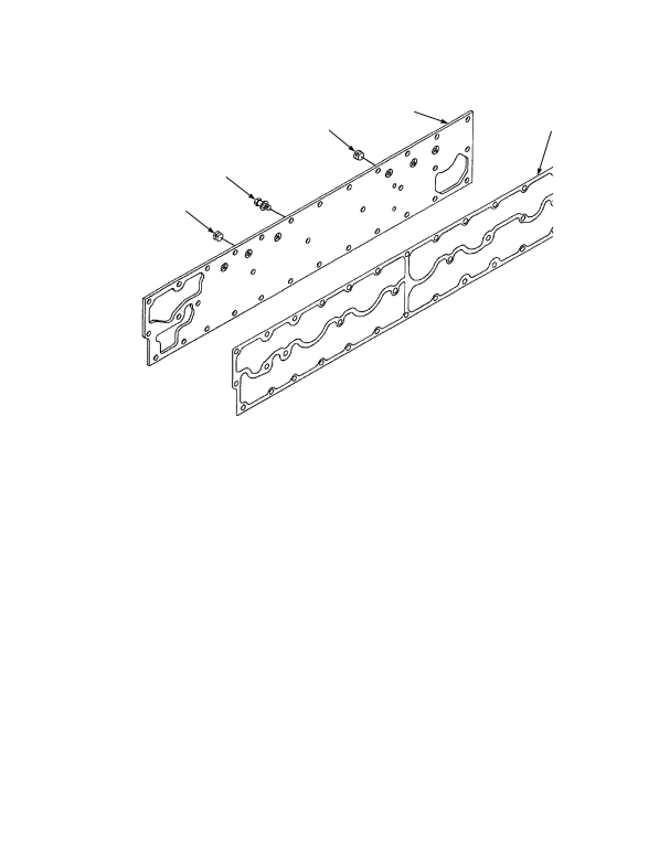 OIL COOLER WATER PLUMBING