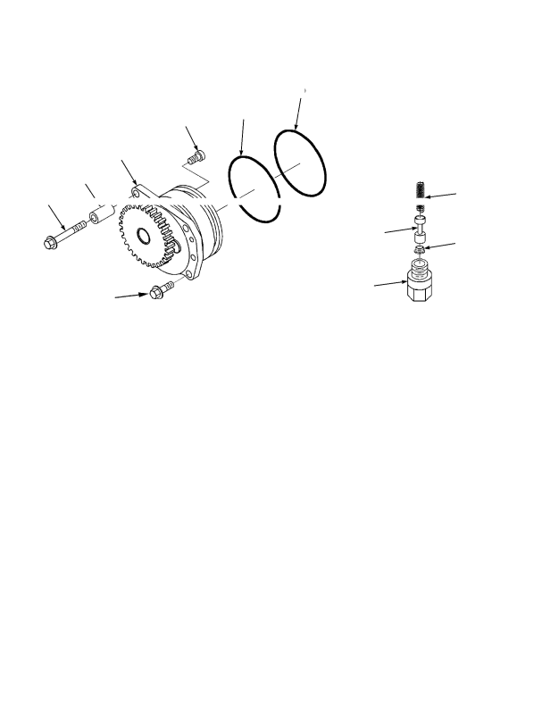 OIL PUMP AND ATTACHING PARTS