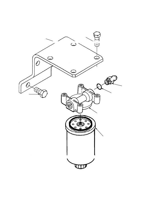 FUEL FILTER AND WATER SEPARATOR