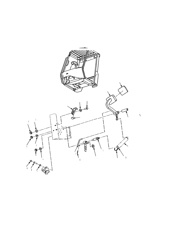 THROTTLE PEDAL LINKAGE