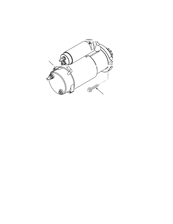 STARTER MOTOR (→ S/N F117E01673F)