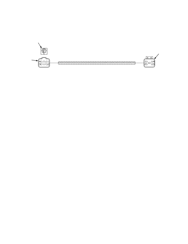WIRE HARNESS REAR WIPER EXTENSION