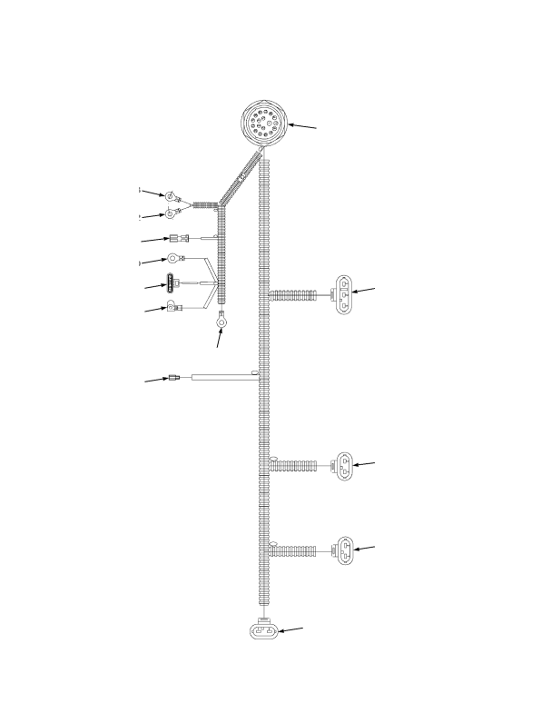 WIRE HARNESS POWERTRAIN( → S/N F117E01610F)