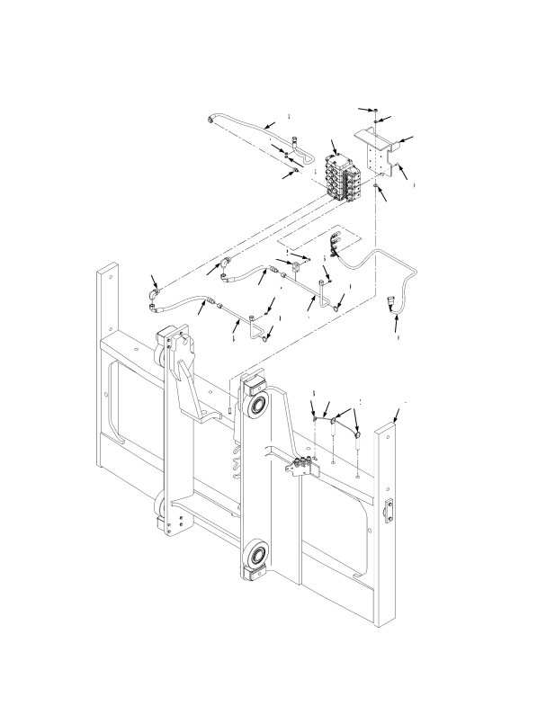 CARRIAGE 2 STAGE-STANDARD WITHOUT FORK POSITIONER