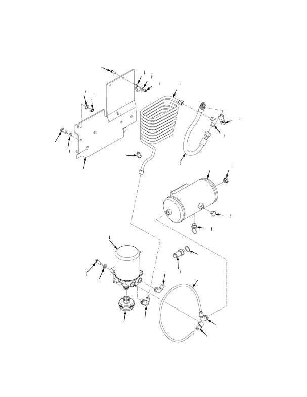 AIR DRYER SYSTEM DRY BRAKE