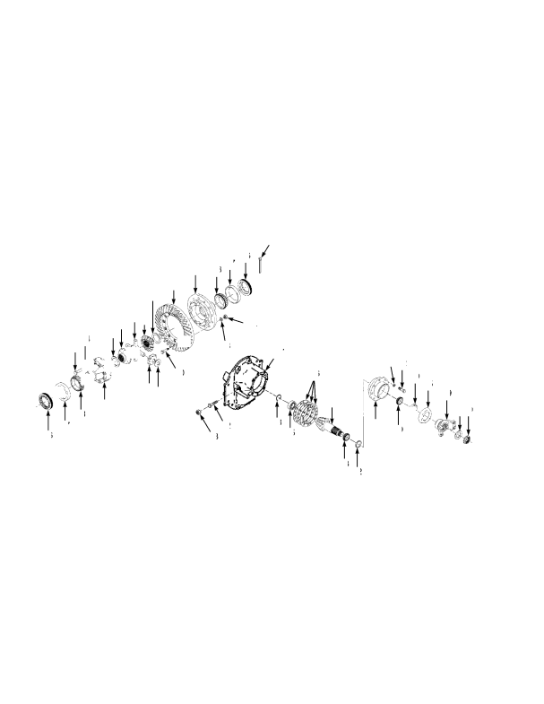 DIFFERENTIAL AND CARRIER DRY BRAKE