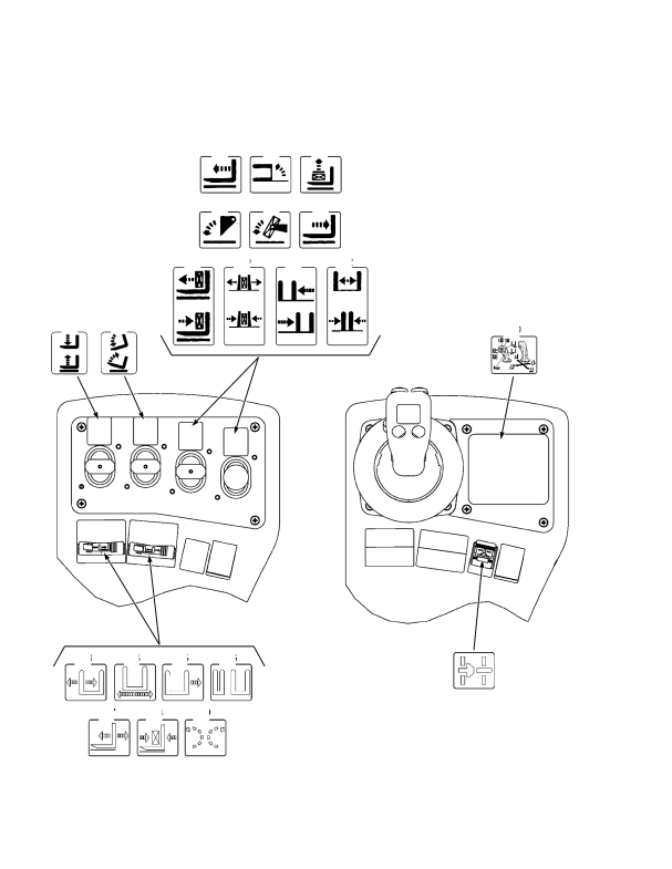 LABELS HYDRAULIC CONTROLS