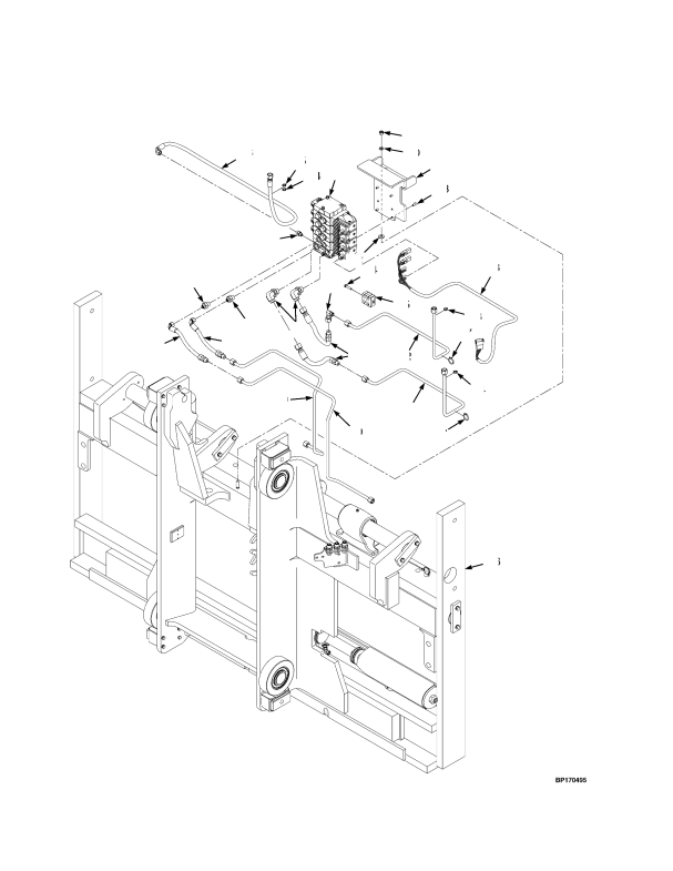CARRIAGE 2 STAGE- ISS WITHOUT FORK POSITIONER
