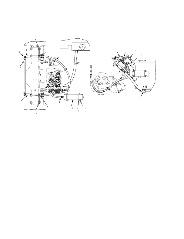 HYDRAULIC SUPPLY AND RETURN THREE SLICE CONTROL VALVE WITH LIFT ACCUMULATOR