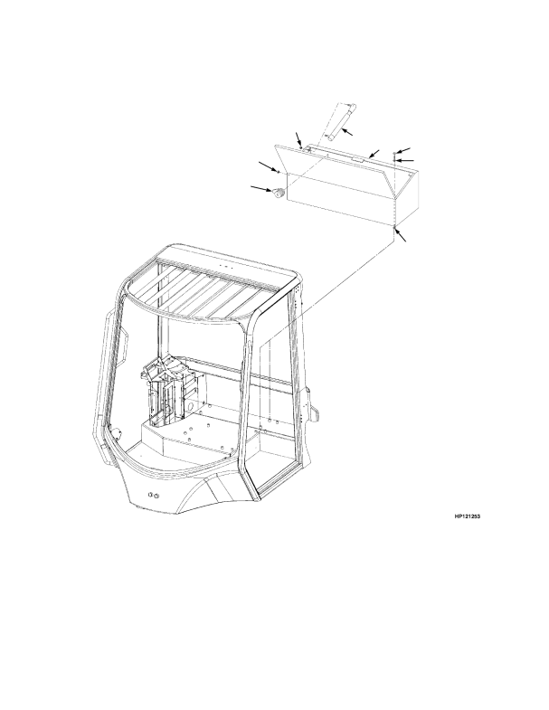 STORAGE BOX CLOSED CAB