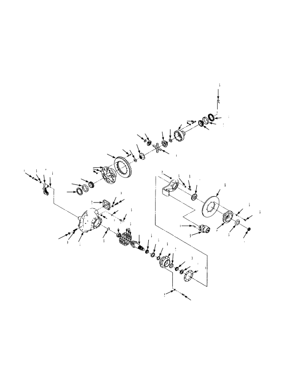 DRIVE AXLE DIFFERENTIAL AND CARRIER