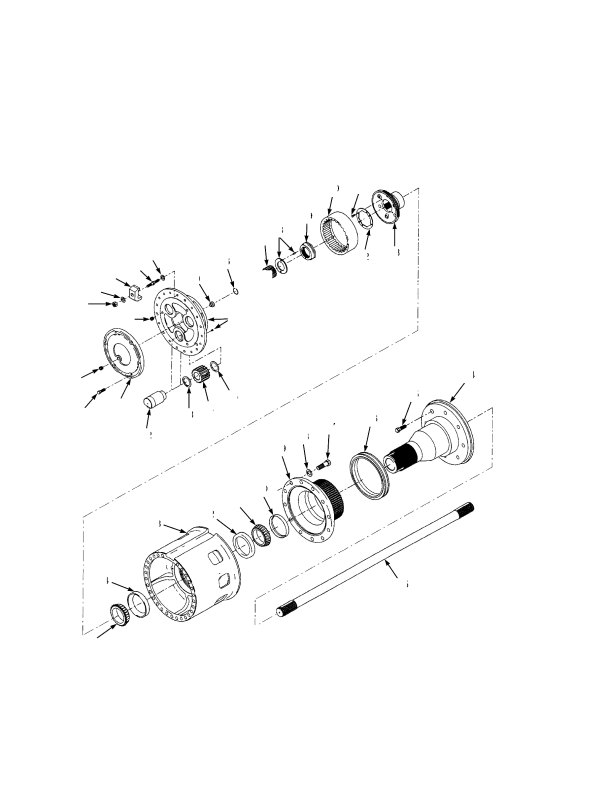 DRIVE AXLE HUB AND SHAFT (→ 10/2010)