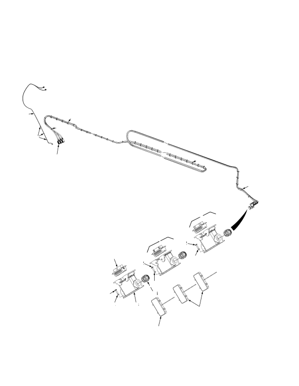 ELECTRICAL SYSTEM BOOM (S/N B222E01777G →INC. 01742 01767 01709)