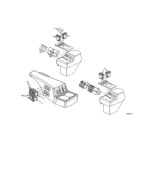 SWITCHES ARMREST