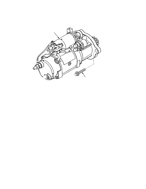 STARTER MOTOR (S/N B222E01654F →)