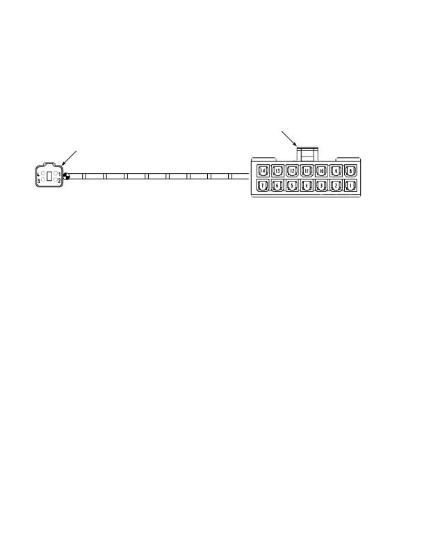 WIRE HARNESS LMI MONOCHROME DISPLAY