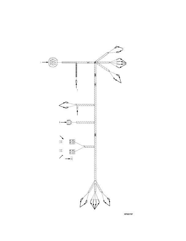 WIRE HARNESS CLOSED CAB