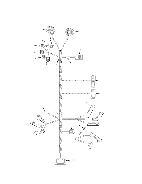 WIRE HARNESS CONTROLLERS (→S/N B222E01525E)