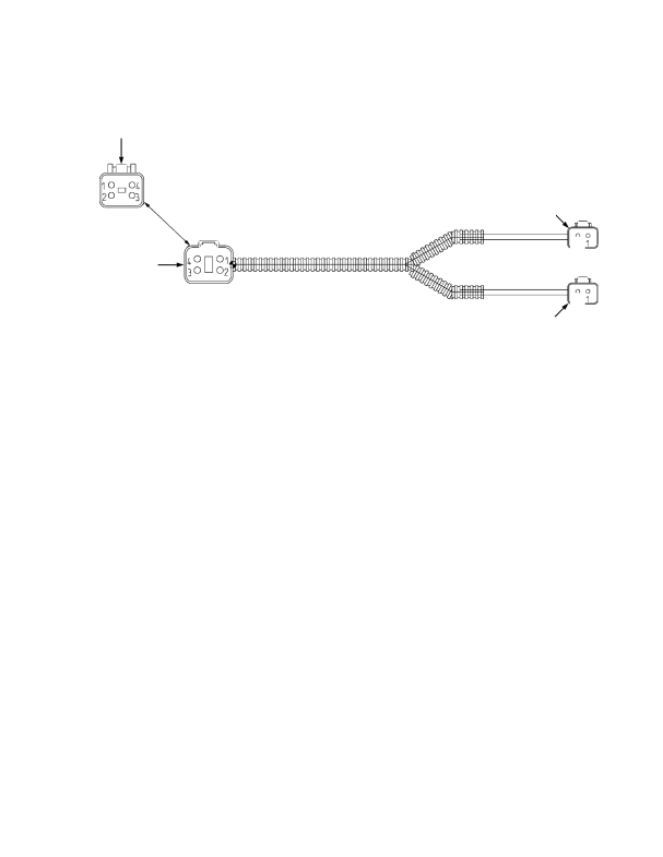 WIRE HARNESS BOOM VALVES
