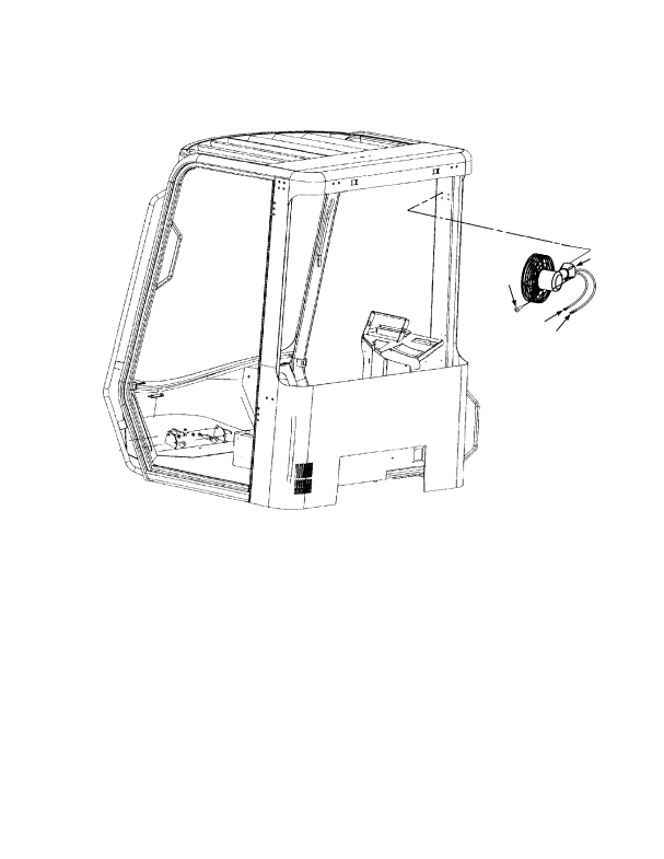 CAB RECIRCULATING FAN