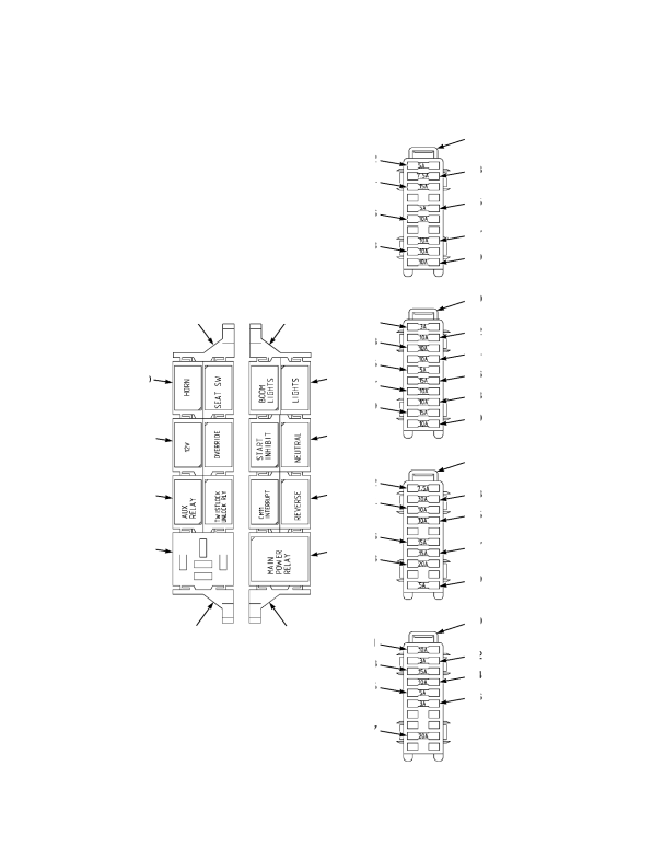 RELAYS AND FUSES (→ 7/2007)