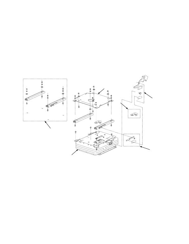 SEAT AND SUSPENSION MOUNTING