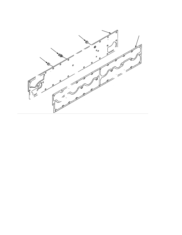 OIL COOLER WATER PLUMBING