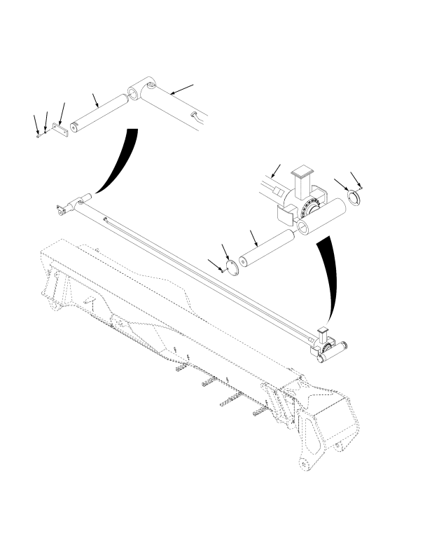 BOOM EXTENSION CYLINDER MOUNTING