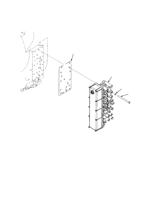 TRANSMISSION CONTROL VALVE MOUNTING