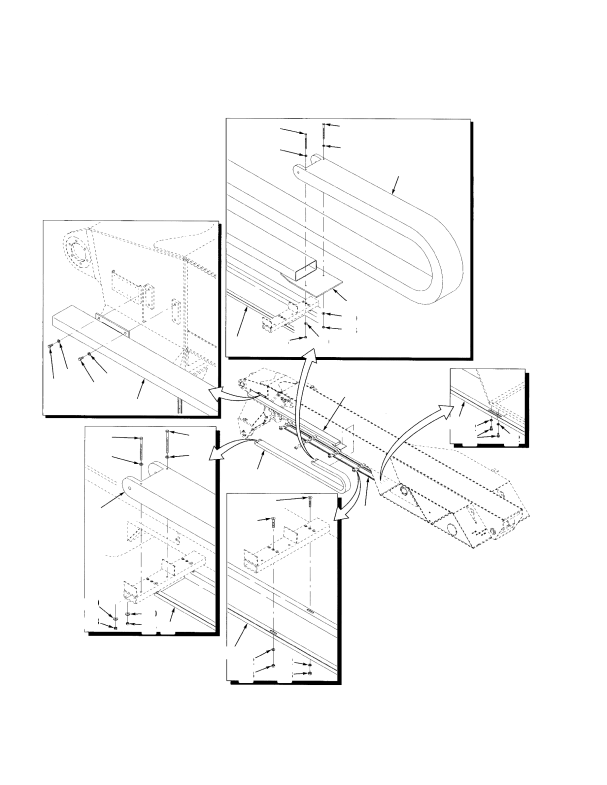CHAIN AND SUPPORT ATTACHMENT (S/N A222E01537X →)