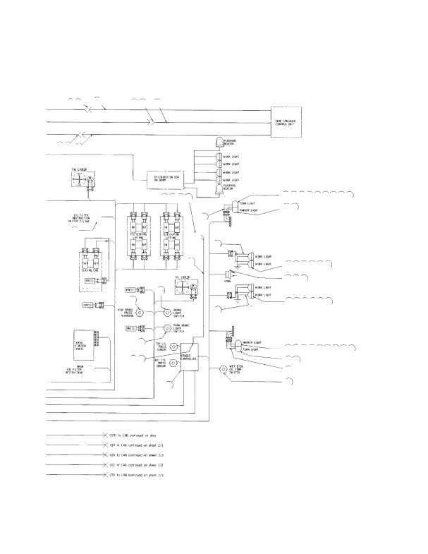 ELECTRICAL SYSTEM TIER I ENGINE WITH ELME ATTACHMENT ߝ (S/N A222E01537X ࢐)