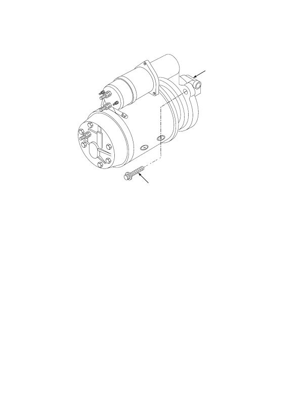 STARTER MOTOR TIER II ENGINE