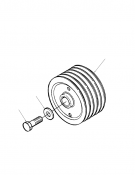 DRIVE PULLEY WATER PUMP