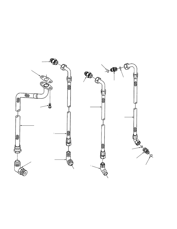 TURBOCHARGER PLUMBING TIER I ENGINE